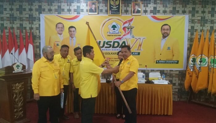 Oktafianus Terpilih Aklamasi Pimpin Golkar Melawi, Fokus Perkuat Konsolidasi hingga Tingkat Desa