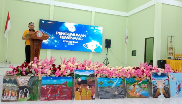 PGRI Nanga Pinoh Raih Juara Umum Porsenijar Melawi 2026, Camat Apresiasi Perjuangan Kontingen