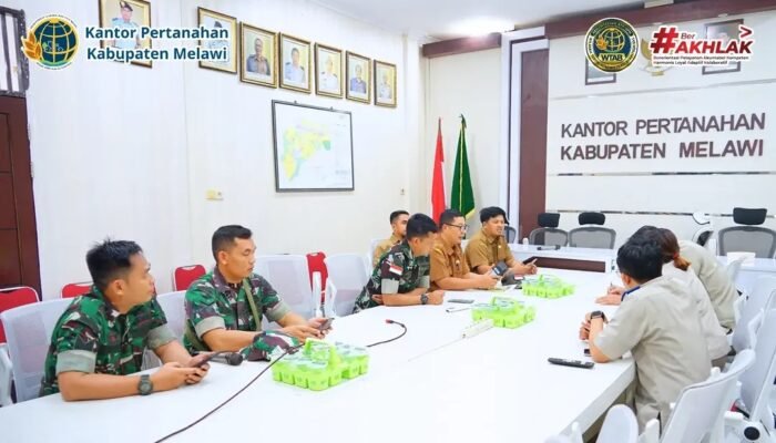 Kantah Melawi Bersama Yonif TP dan KPH Koordinasikan Validasi Lokasi Pembangunan Batalyon Infanteri Teritorial Pembangunan