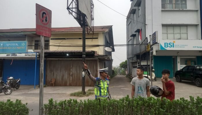 Tak Sekadar Atur Lalu Lintas, Aipda Azis Edukasi Pengendara Utamakan Keselamatan