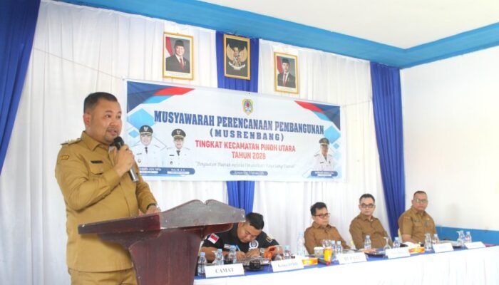 Bupati Dadi Buka Musrenbang Nanga Pinoh dan Pinoh Utara, Tekankan Usulan Pembangunan Tepat Sasaran